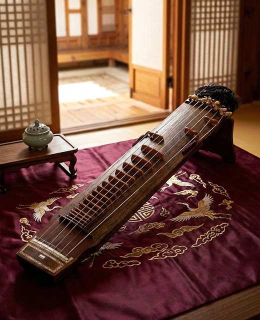 거문고(6현)